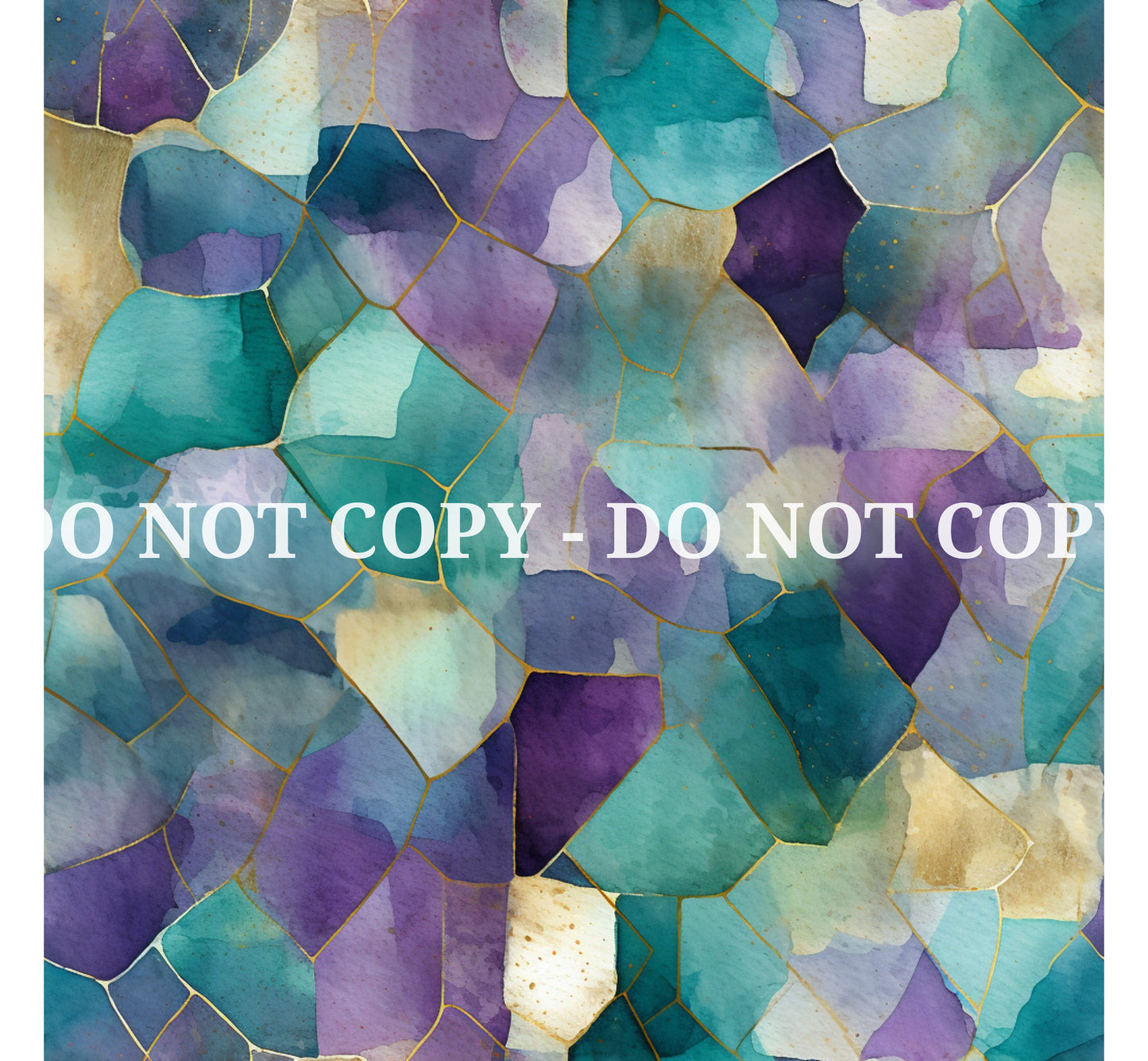 WATERCOLOR CRYSTALS PATTERN VINYL - MULTIPLE VARIATIONS