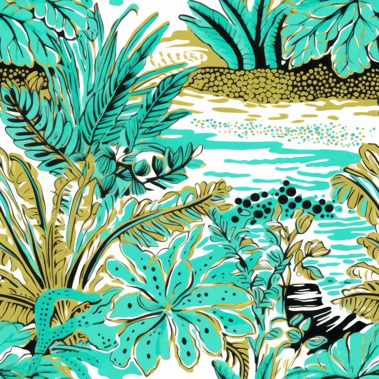 PREPPY ISLAND FLORAL - MULTIPLE VARIATIONS