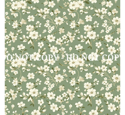 COTTAGE CORE PATTERN VINYL -  MULTIPLE VARIATIONS