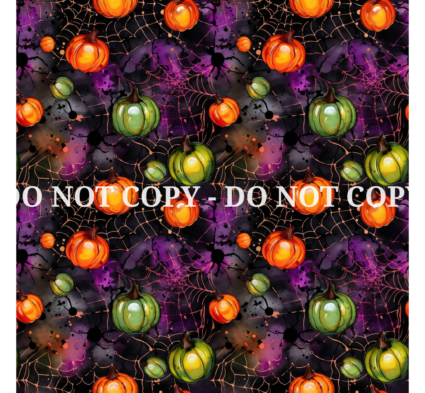 ALCOHOL INK HALLOWEEN PATTERN VINYL - MULTIPLE VARIATIONS