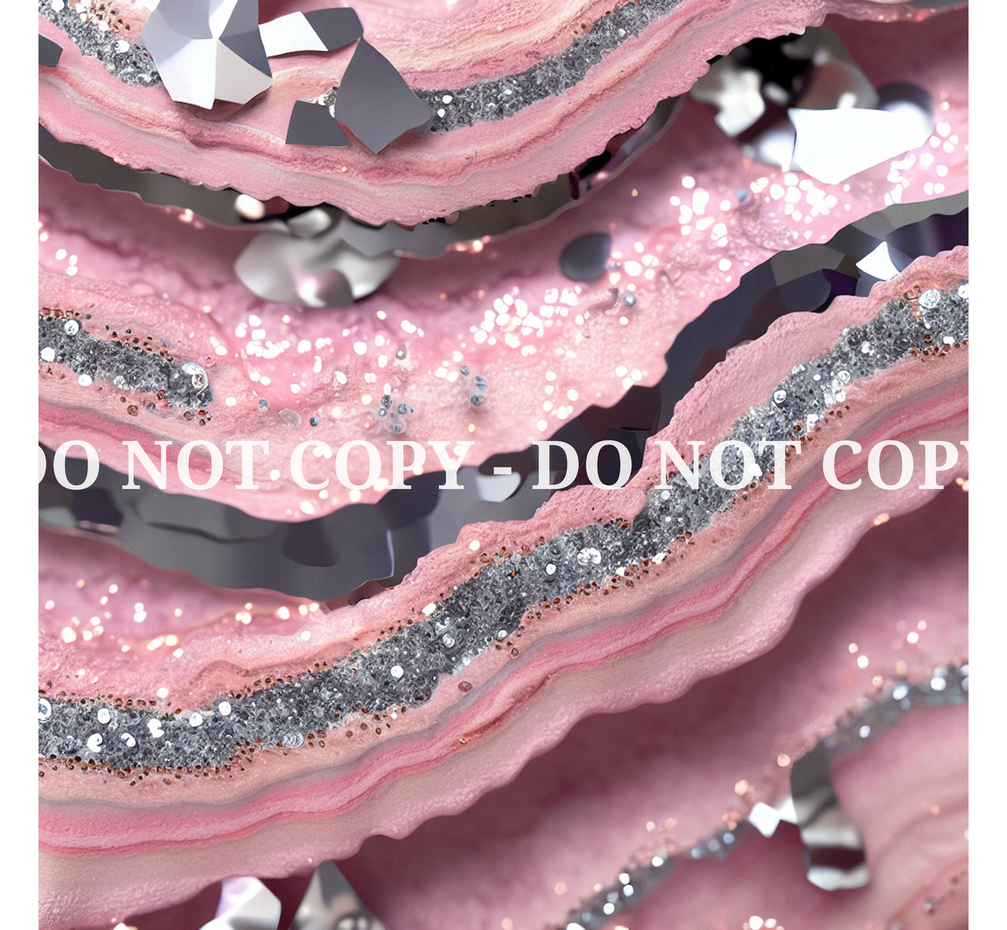 PINK GLAM AGATE PATTERN VINYL - MULTIPLE VARIATIONS