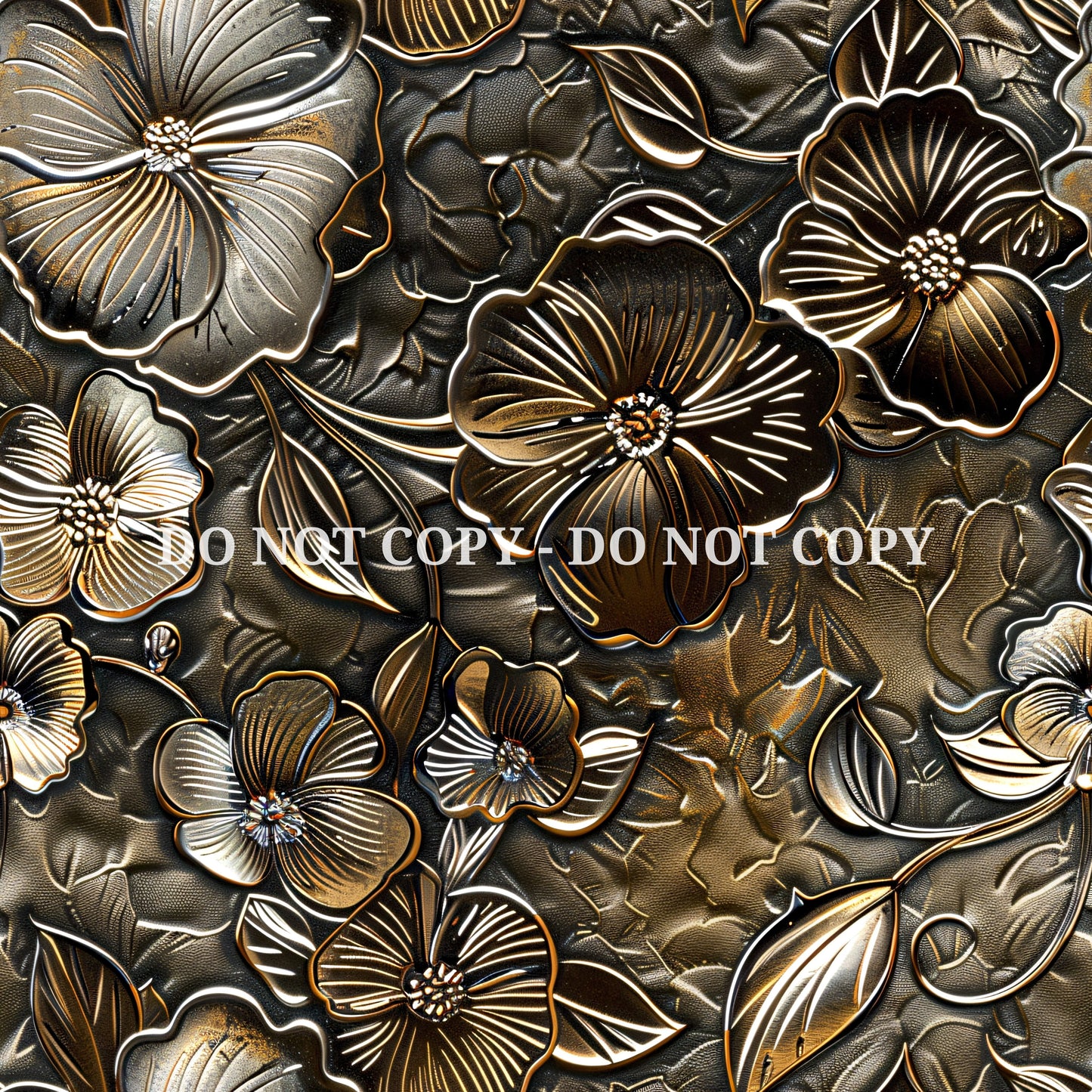 EMBOSSED FLORAL METAL - MULTIPLE VARIATIONS
