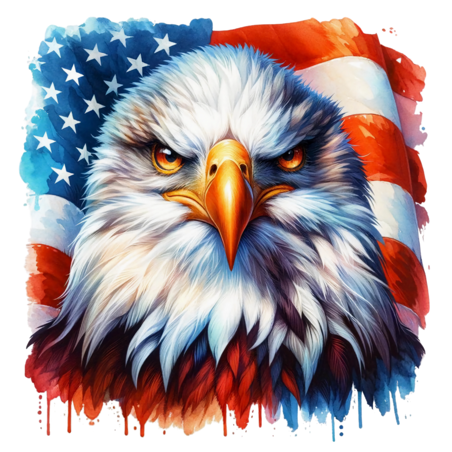 EAGLE FLAG - Decals