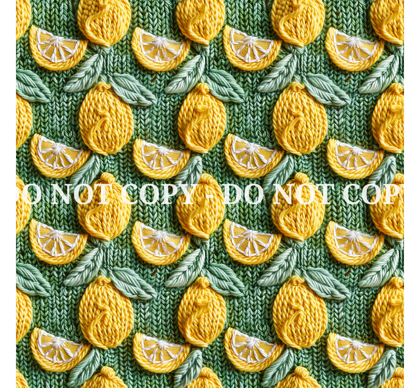 COZY LEMON PATTERN VINYL - MULTIPLE VARIATIONS