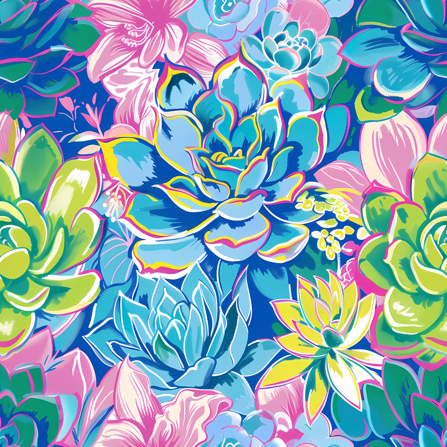 PREPPY SUCCULENTS - MULTIPLE VARIATIONS