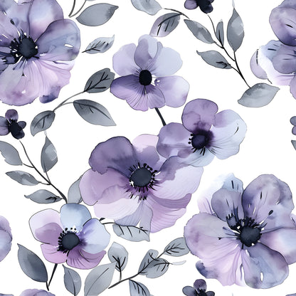 BLUE AND PURPLE FLOWERS - MULTIPLE VARIATIONS