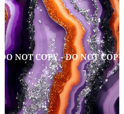 HALLOWEEN GLAM AGATE PATTERN VINYL - MULTIPLE VARIATIONS