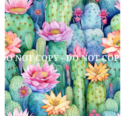 CACTUS DELIGHT PATTERN VINYL - MULTIPLE VARIATIONS