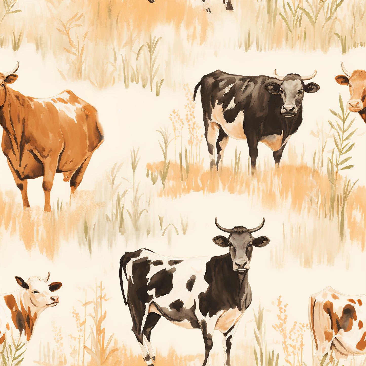 WILD WILD WEST PATTERN VINYL - MULTIPLE VARIATIONS