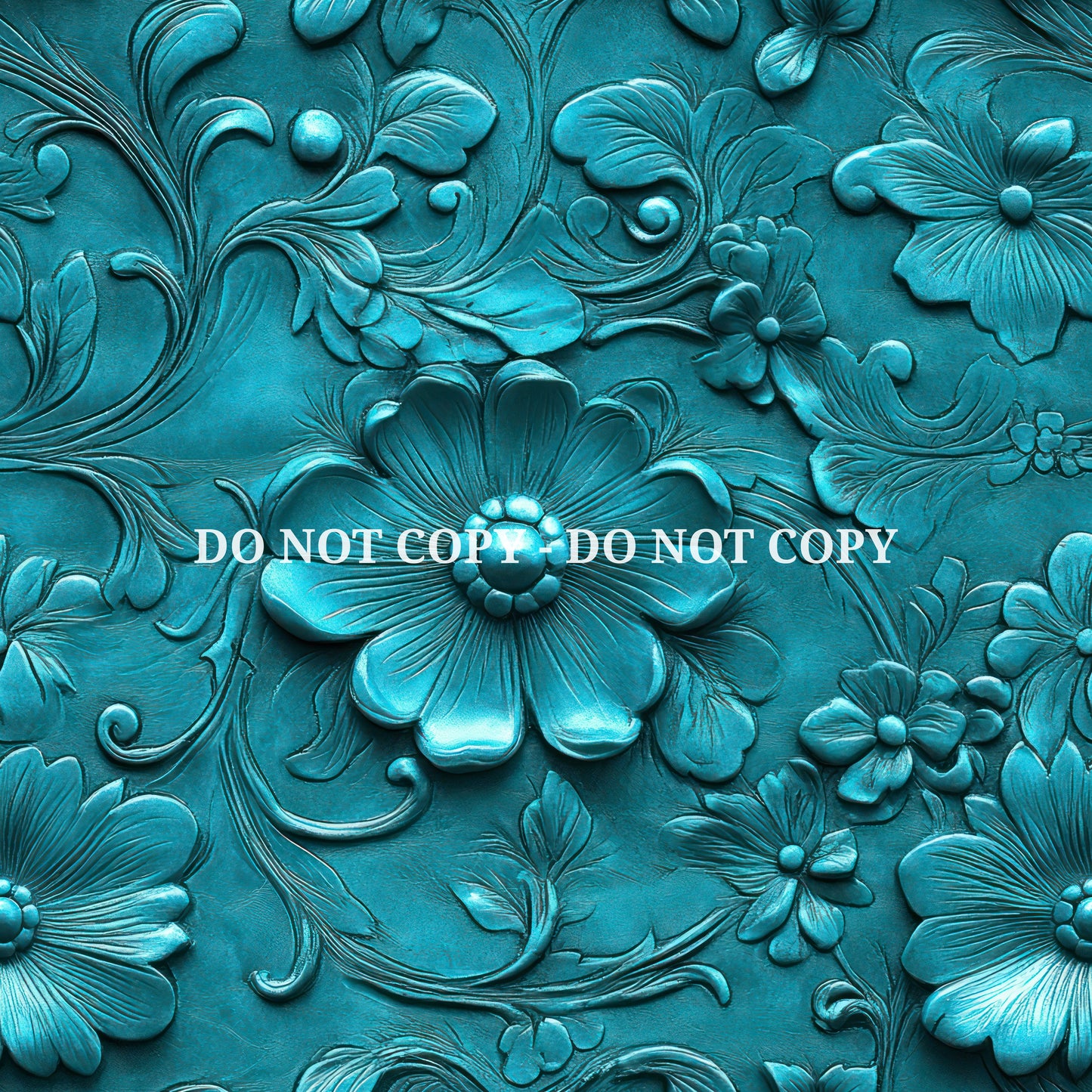 EMBOSSED AQUA LEATHER - MULTIPLE VARIATIONS