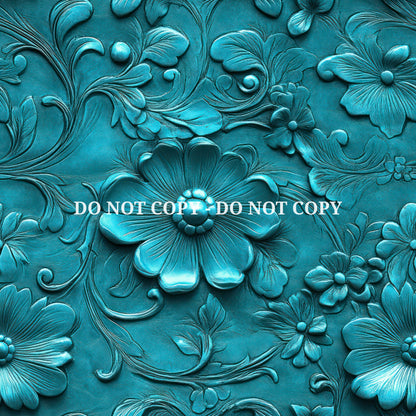 EMBOSSED AQUA LEATHER - MULTIPLE VARIATIONS