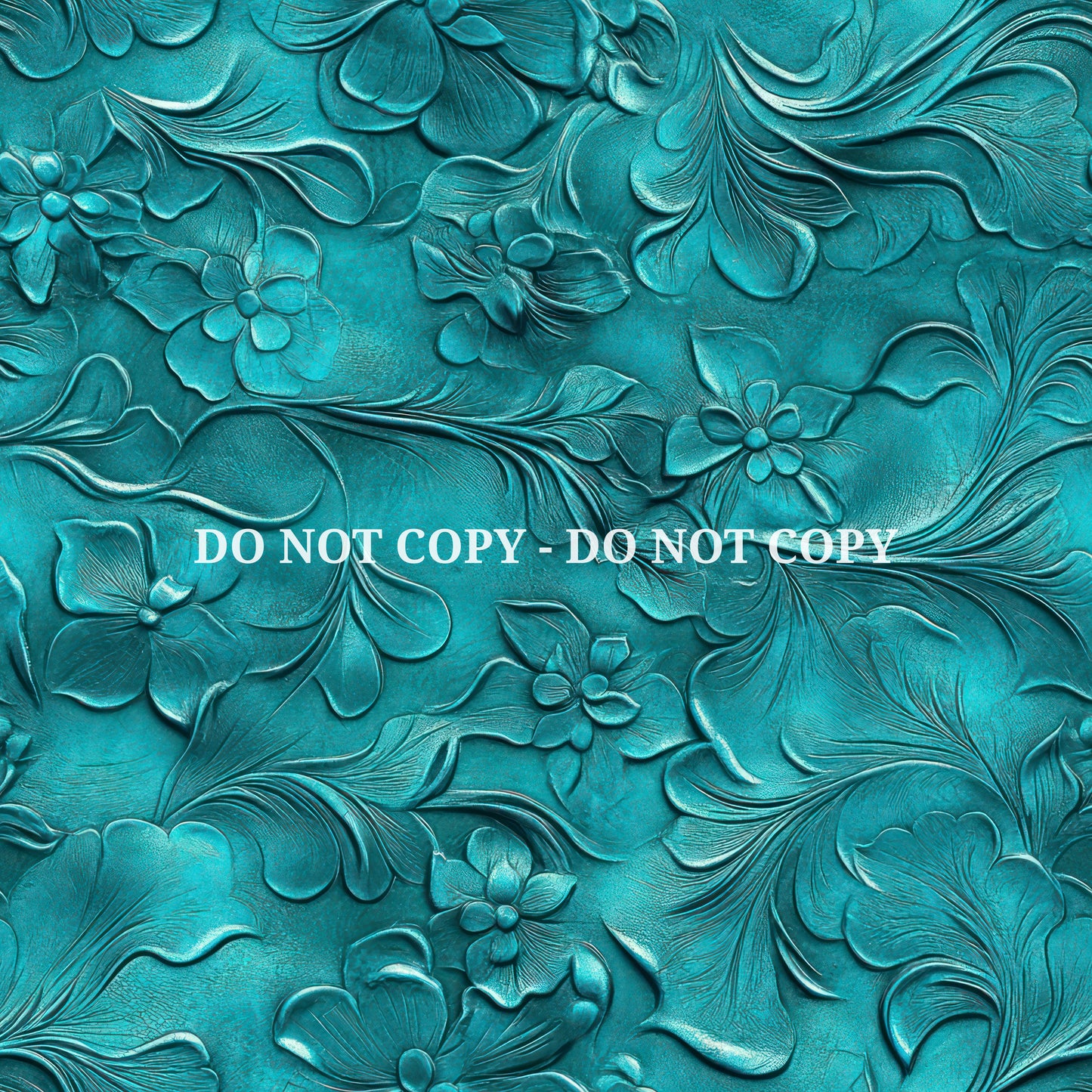 EMBOSSED AQUA LEATHER - MULTIPLE VARIATIONS