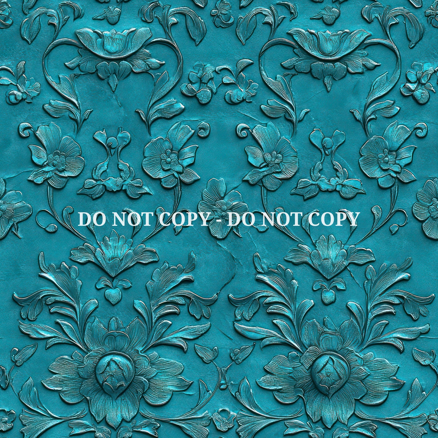 EMBOSSED AQUA LEATHER - MULTIPLE VARIATIONS