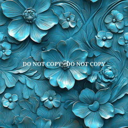 EMBOSSED AQUA LEATHER - MULTIPLE VARIATIONS