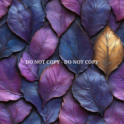 EMBOSSED PURPLE LEAVES - MULTIPLE VARIATIONS