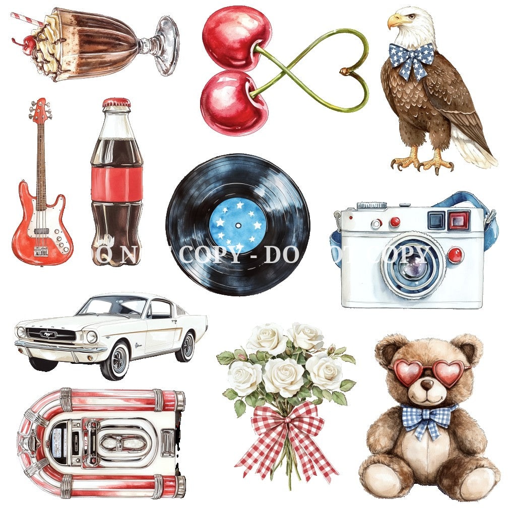 AMERICANA GIRL - FLAIR SHEET