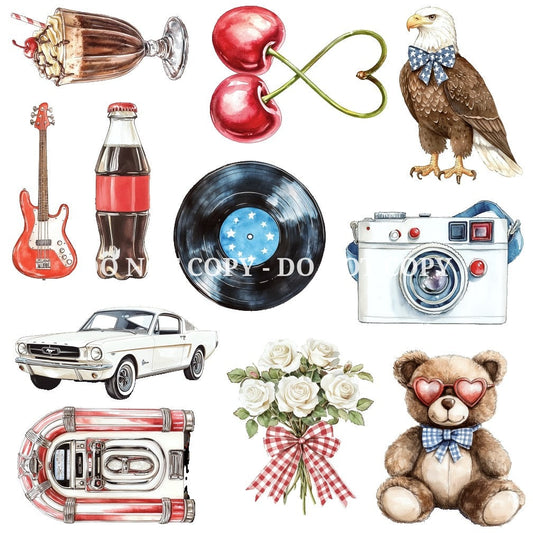 AMERICANA GIRL - FLAIR SHEET