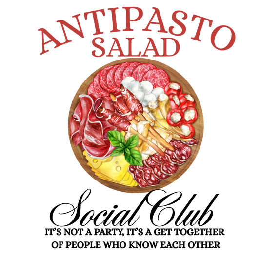 ANTIPASTO SOCIAL CLUB - DECAL
