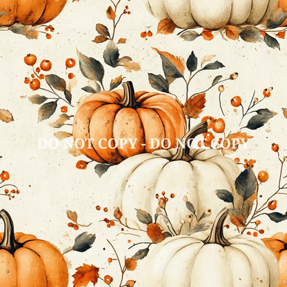 FALL FARM FLORAL PATTERN VINYL - MULTIPLE VARIATIONS