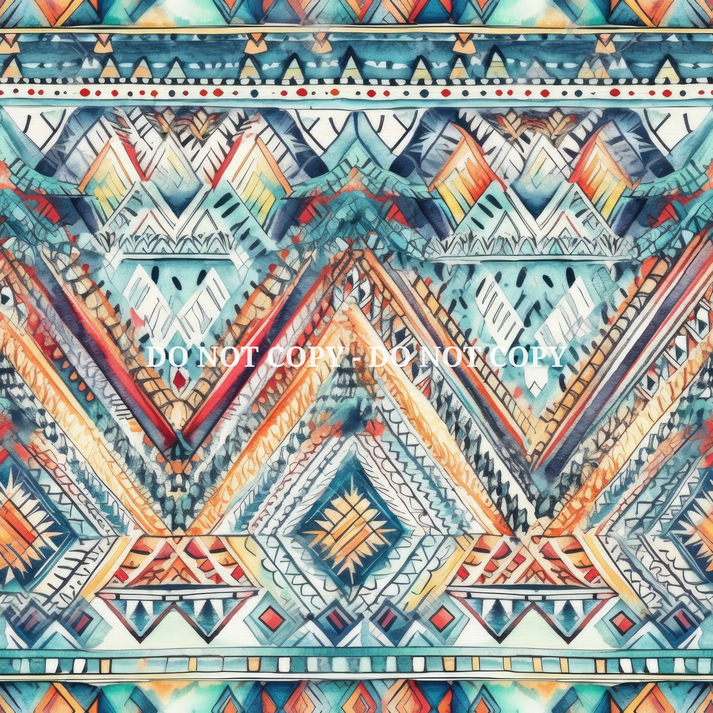 AZTEC INSPIRED PATTERN VINYL - MULTIPLE VARIATIONS