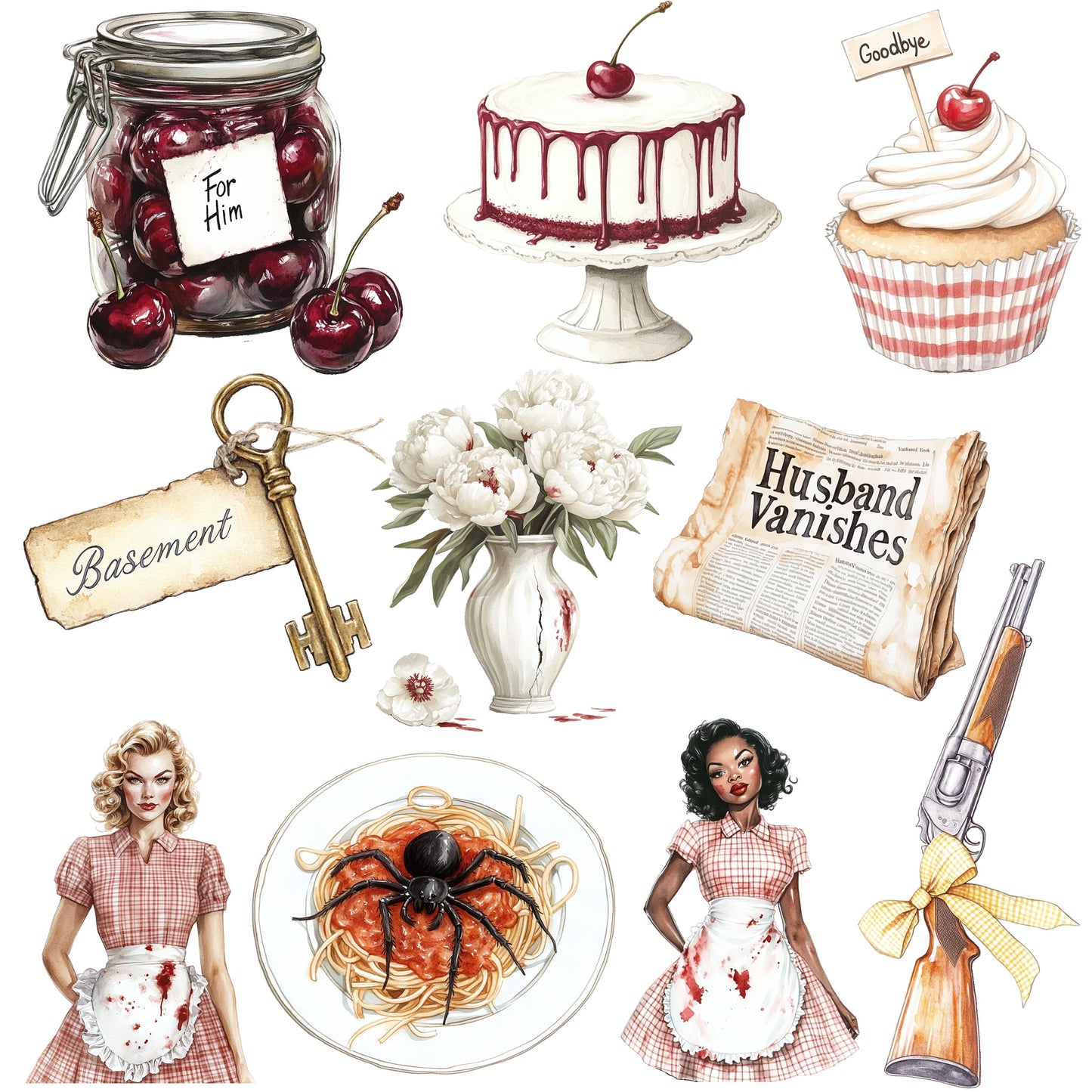 BAD HOUSEWIFE  - FLAIR SHEET