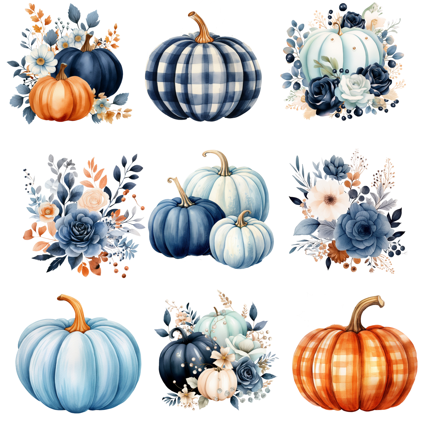 BLUE PUMPKINS FLAIR SHEET