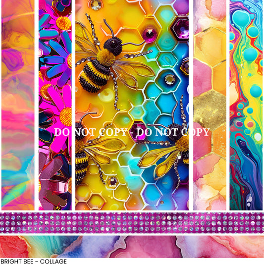 BRIGHT BEE- COLLAGE VINYL