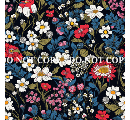 LIBERTY FLORAL PATTERN VINYL - MULTIPLE VARIATIONS