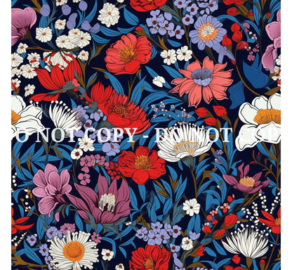 LIBERTY FLORAL PATTERN VINYL - MULTIPLE VARIATIONS