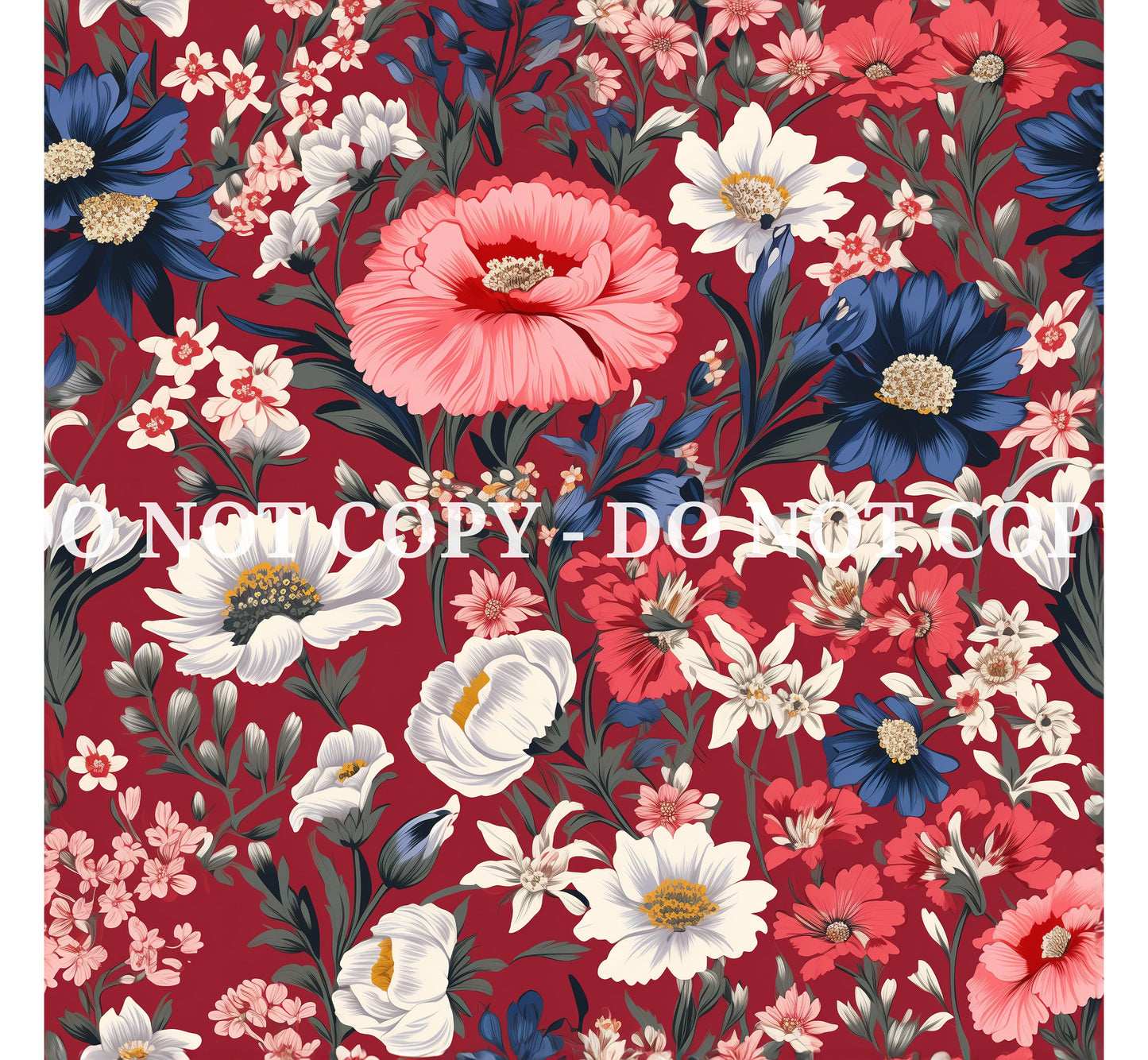 LIBERTY FLORAL PATTERN VINYL - MULTIPLE VARIATIONS