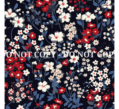 LIBERTY FLORAL PATTERN VINYL - MULTIPLE VARIATIONS