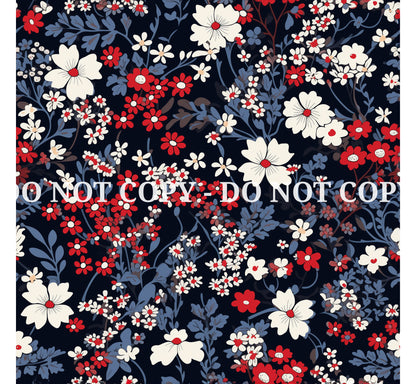 LIBERTY FLORAL PATTERN VINYL - MULTIPLE VARIATIONS