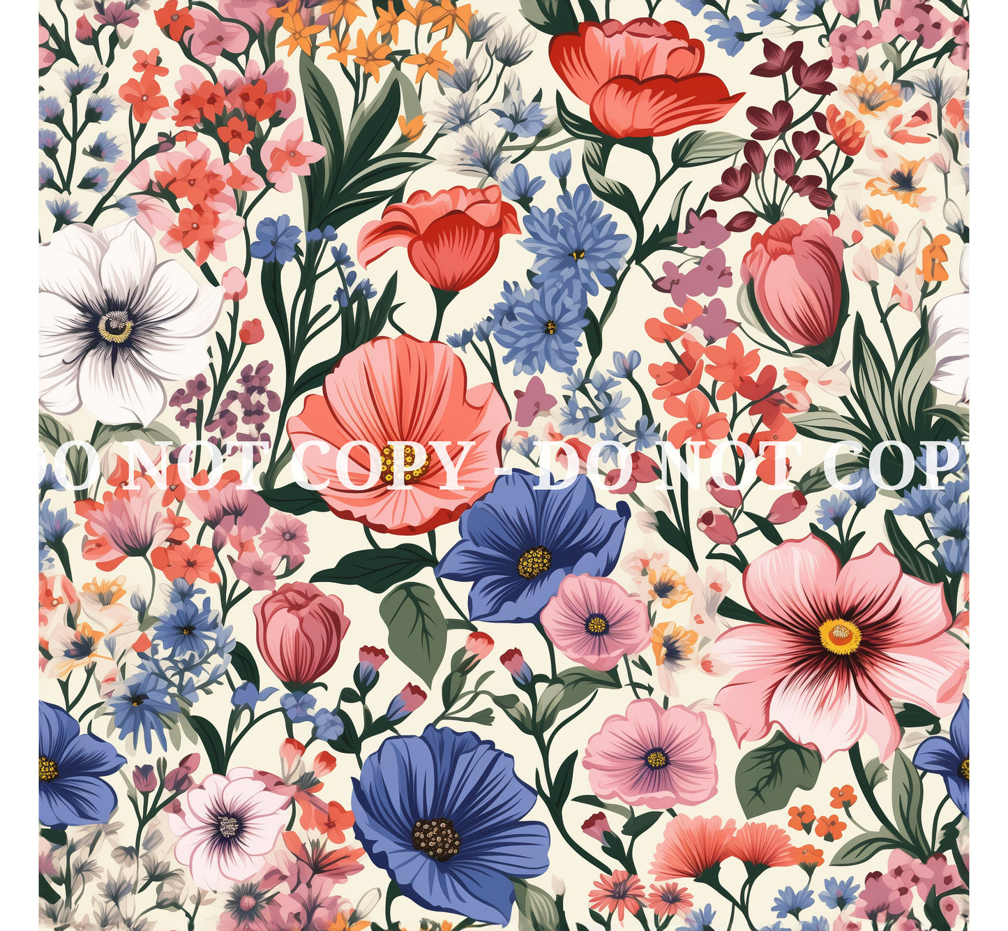 LIBERTY FLORAL PATTERN VINYL - MULTIPLE VARIATIONS