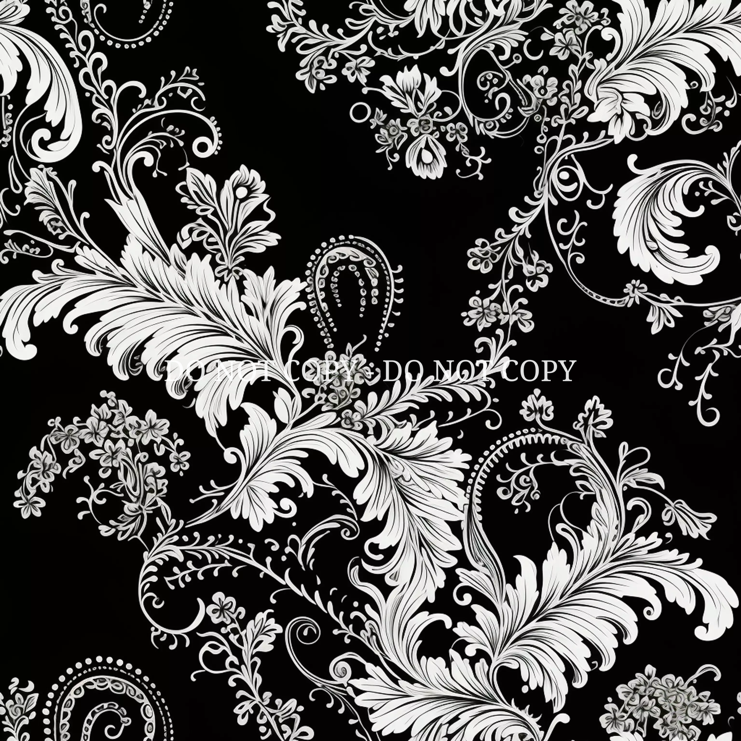 BLACK AND WHITE FILAGREE - MULTIPLE VARIATIONS