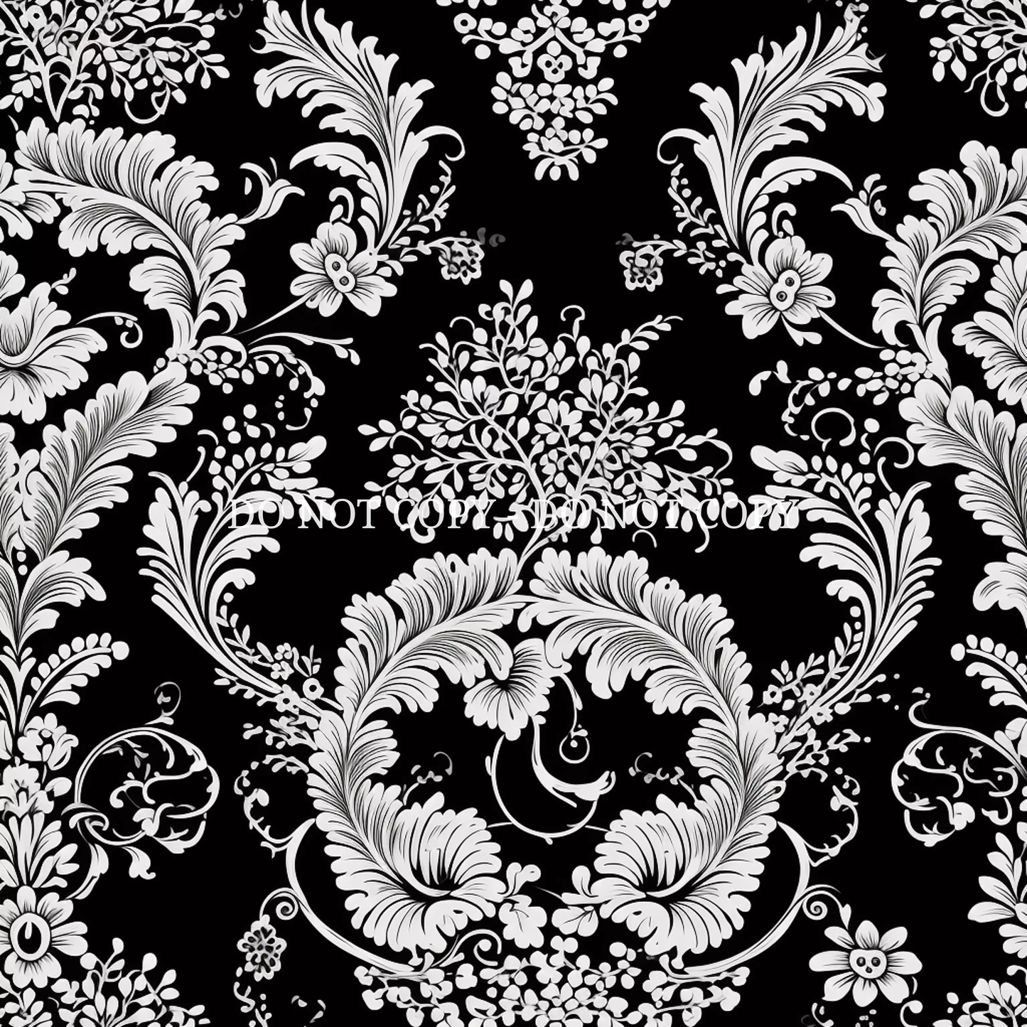 BLACK AND WHITE FILAGREE - MULTIPLE VARIATIONS