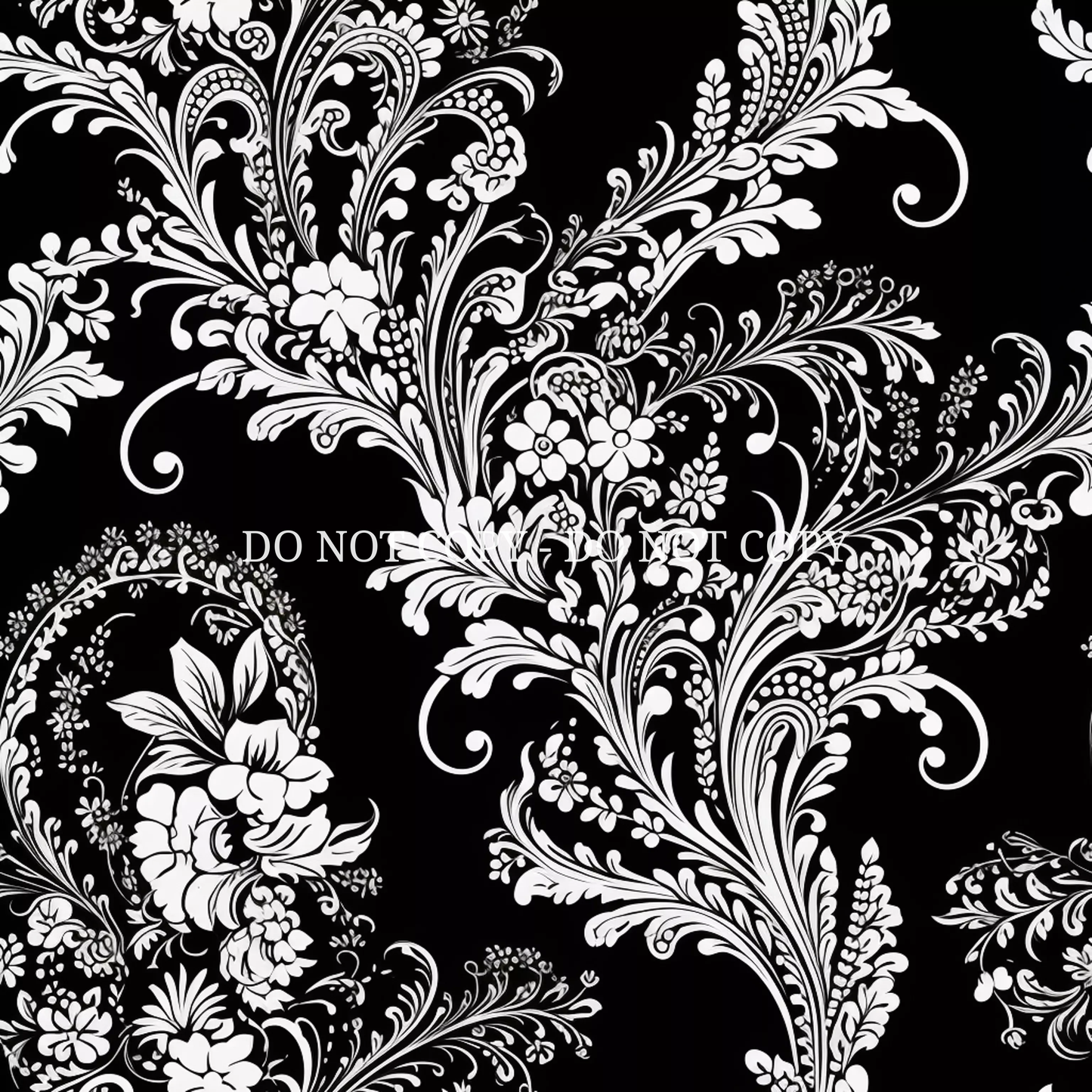 BLACK AND WHITE FILAGREE - MULTIPLE VARIATIONS