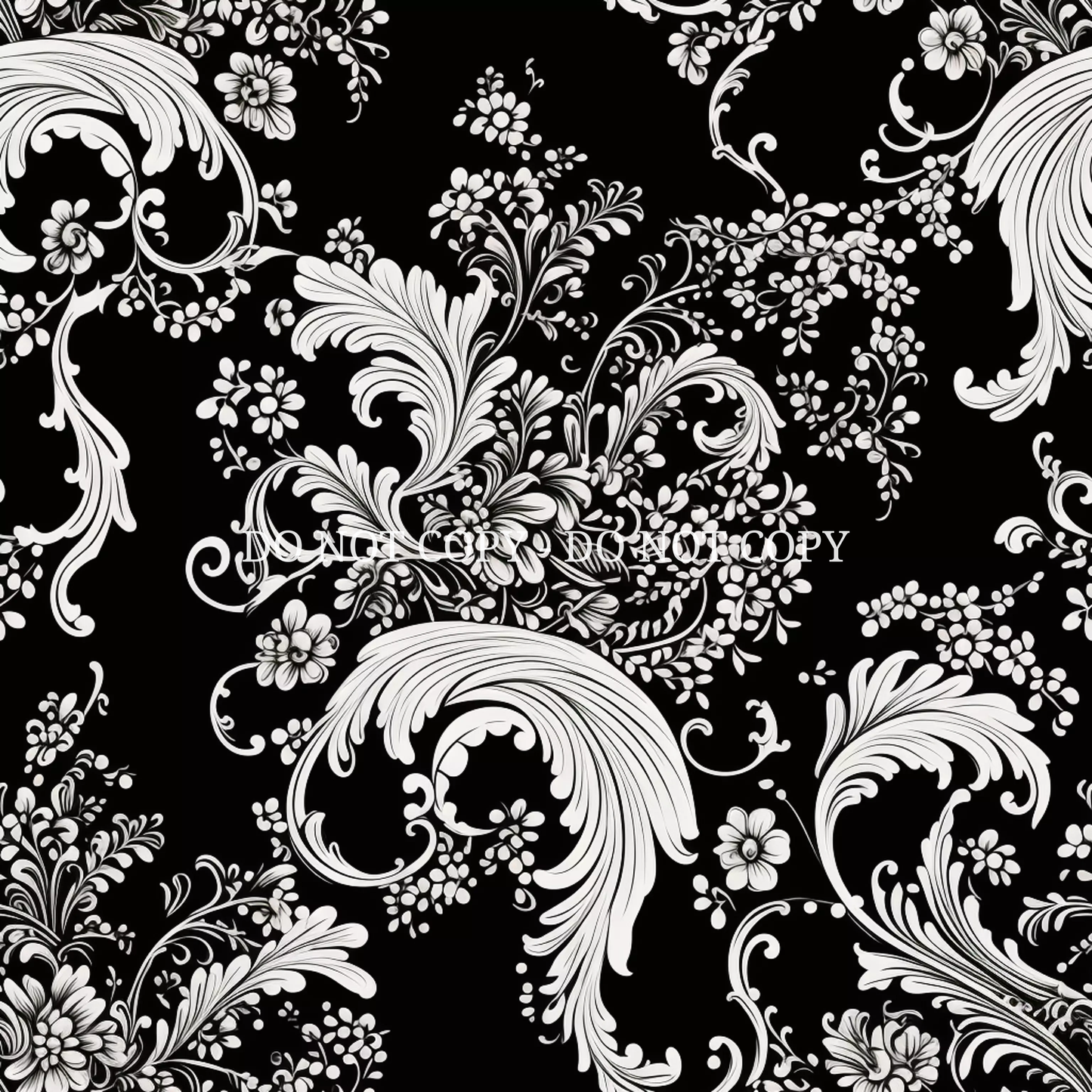 BLACK AND WHITE FILAGREE - MULTIPLE VARIATIONS