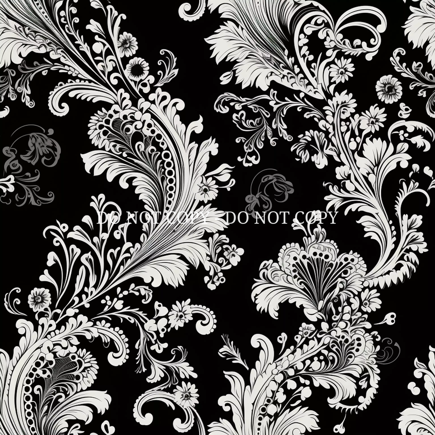 BLACK AND WHITE FILAGREE - MULTIPLE VARIATIONS