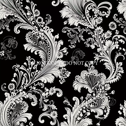 BLACK AND WHITE FILAGREE - MULTIPLE VARIATIONS