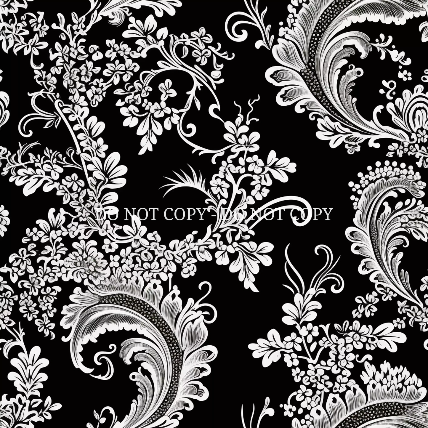 BLACK AND WHITE FILAGREE - MULTIPLE VARIATIONS