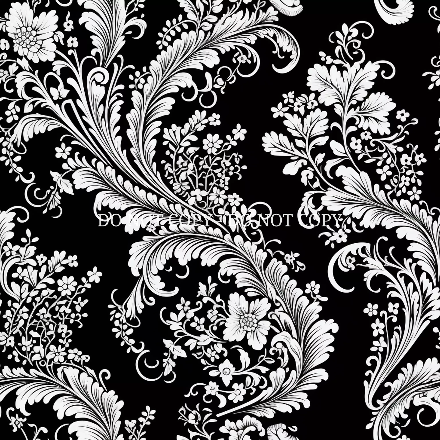 BLACK AND WHITE FILAGREE - MULTIPLE VARIATIONS