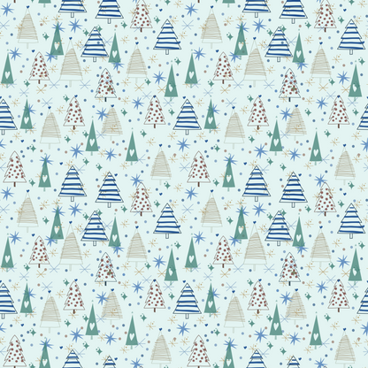 EARTHTONE CHRISTMAS VINYL - MULTIPLE VARIATIONS - PINE AND FEATHERS DESIGNS