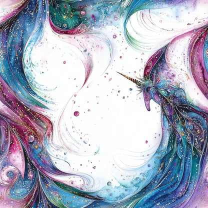 JEWEL TONE SWIRL - MULTIPLE VARIATIONS
