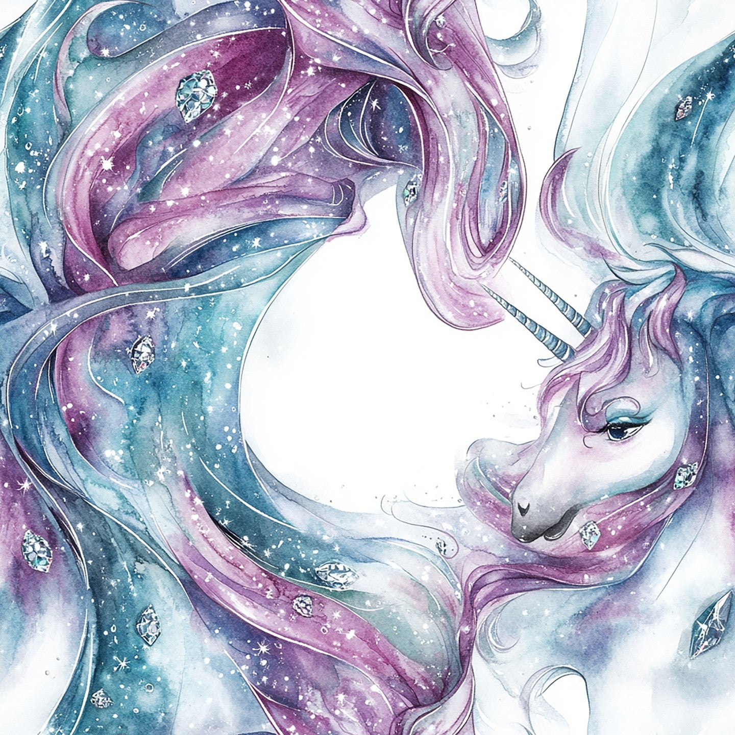 JEWEL TONE SWIRL - MULTIPLE VARIATIONS