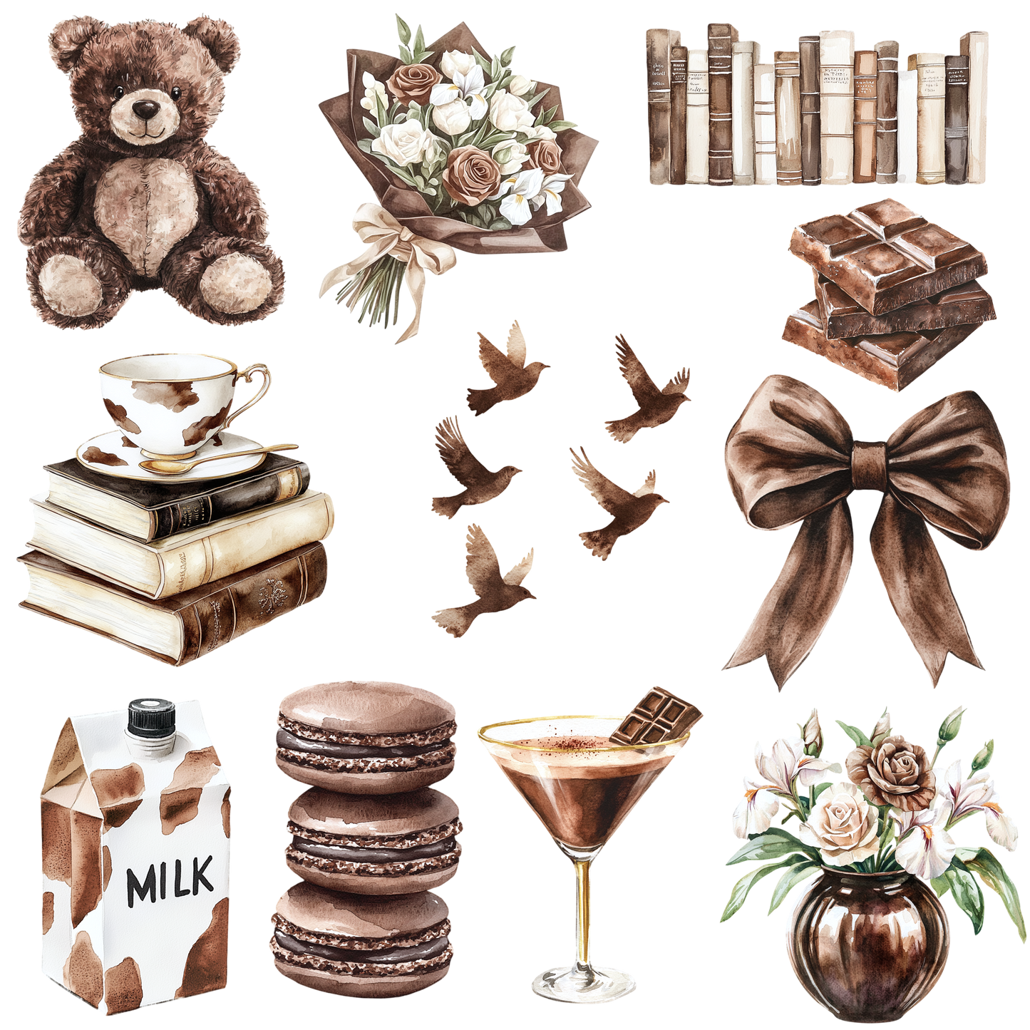 CHOCOLATE LOVE - FLAIR SHEET