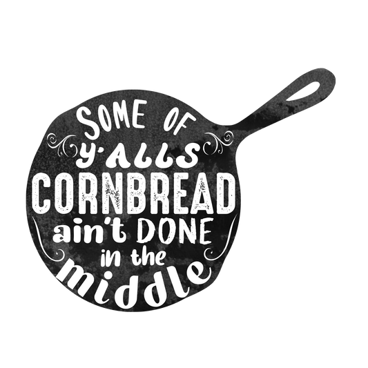 CORNBREAD SKILLET - DECAL