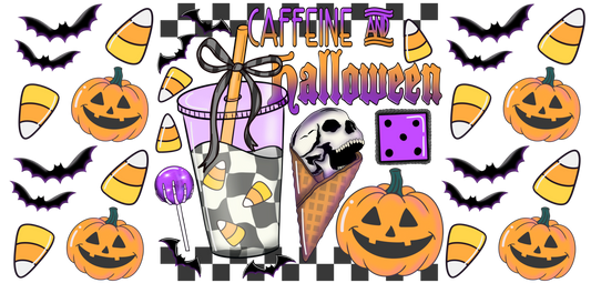 CAFFEINE AND HALLOWEEN  - WRAP