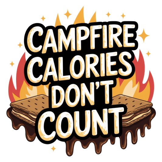 CAMPFIRE CALORIES - DECAL