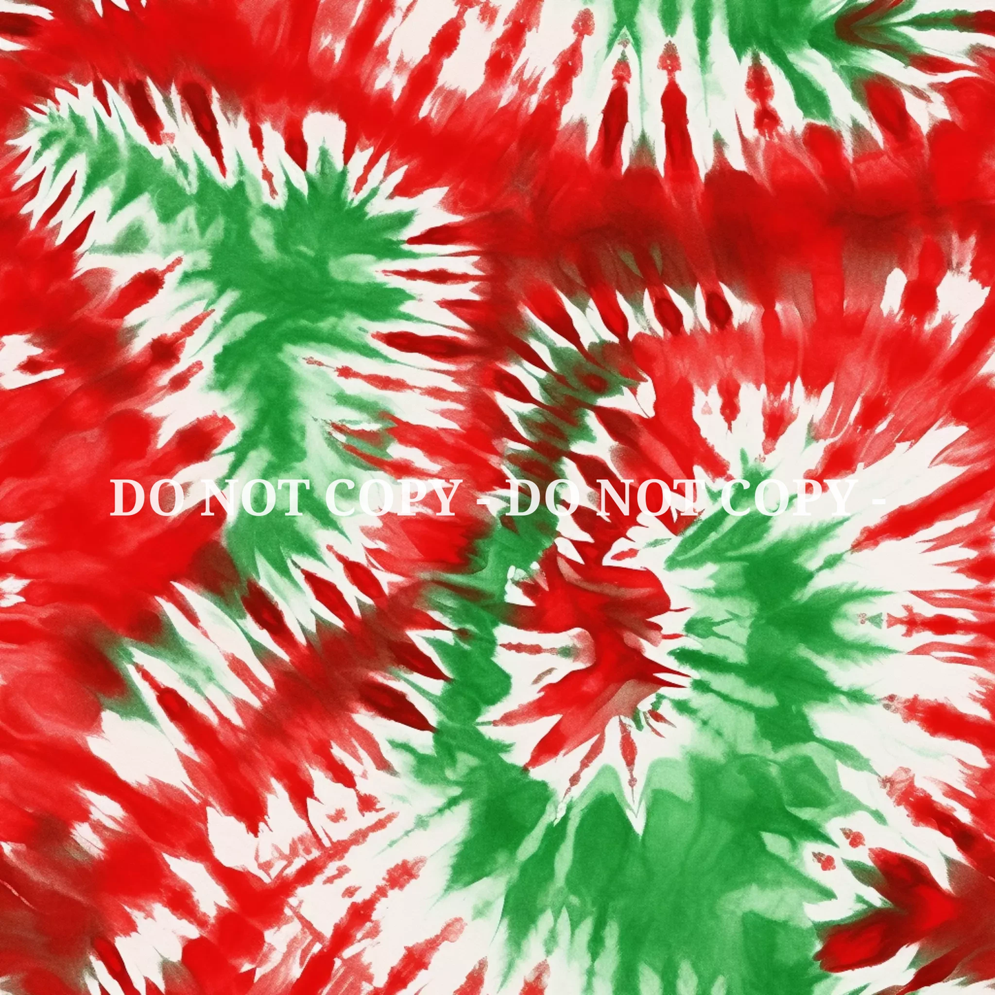 CHRISTMAS TIE DYE PATTERN VINYL - MULTIPLE VARIATIONS