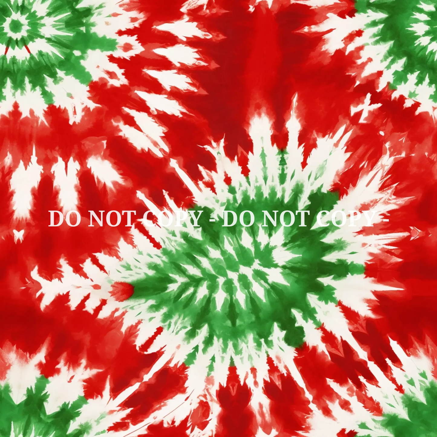 CHRISTMAS TIE DYE PATTERN VINYL - MULTIPLE VARIATIONS